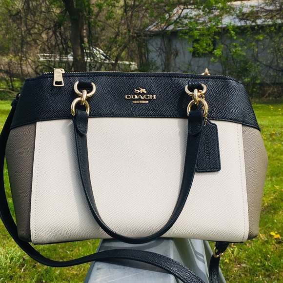 Coach Handbags - COACH BROOKE CARRYALL IN COLORBLOCK